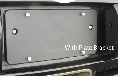 Porsche rear license plate frame deals